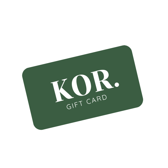 KOR ACTIVEWEAR gift cards